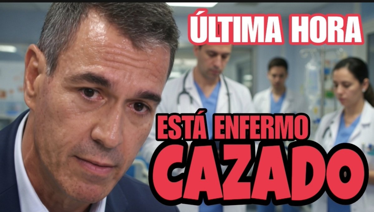 UACD_Youtube's tweet photo. ⚠️TERREMOTO EN ESPAÑA CON LA ENFERMEDAD DE PEDRO SÁNCHEZ⚠️
Ya se han hecho virales los videos de Pedro Sánchez hoy en la SER evidentemente enfermo.
Temblores incontrolables en las manos, pérdidas de memoria...

Incluso para atacar al Rey, hasta en 3 veces ha dicho que el Rey Felipe VI lleva 20 años como Rey lo cual no es una mentira por lo obvio, sino un fallo de memoria.

Y no ha sido un lapsus, lo ha dicho en 3 ocasiones distintas.
No sé si es eso a lo que se refería Oscar Puente cuando hablaba de que Sánchez a lo sumo duraría 4 años más por "su situación personal".

Está claro que Pedro Sánchez quiere perpetuarse en el poder y hoy ha quedado claro que quiere acabar con la Monarquía.
Es el momento del pueblo este 2 de septiembre, en que todos tenemos que salir a la calle.

Pero también es el momento del Rey para demostrar que su figura es necesaria para España y que es un verdadero Jefe de Estado y debe viajar a Ceuta.

RT si crees que es ahora o nunca, para nosotros y para el Rey.

Todo aquí con el video que ya ha hecho saltar todas las alarmas por el estado de Sánchez👇
https://t.co/QA5pD9awgk