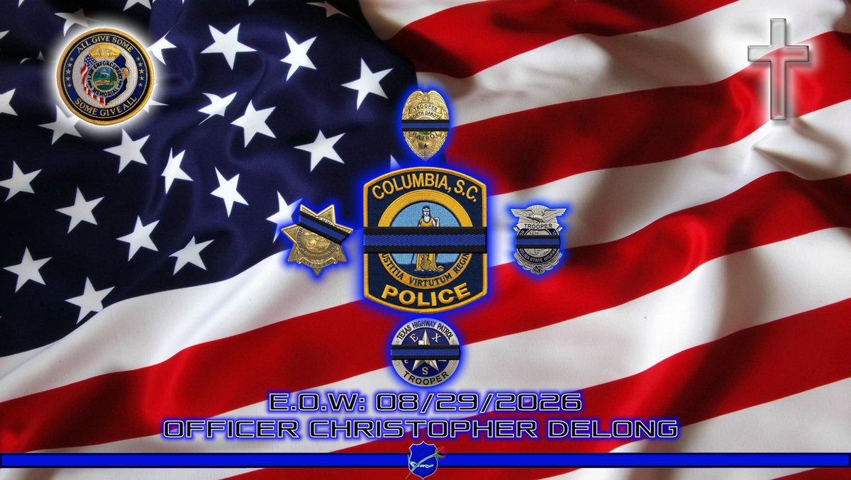 retiredNCSHP's tweet photo. @ColumbiaPDSC Rest In Peace: Police Officer Christopher DeLong, Jr. https://t.co/tS970Zg1J1