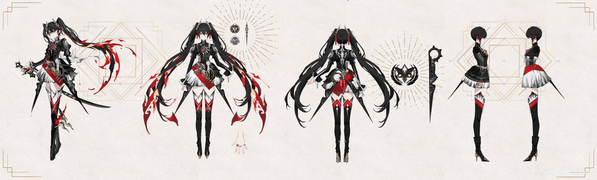 altsentis's tweet photo. concept art of Lucia Pyroath skin!
artist: 瓜皮cyyyyy (Weibo)

❗️not my work — original artists credited above❗️

#PunishingGrayRaven https://t.co/TvpuVyvcHJ