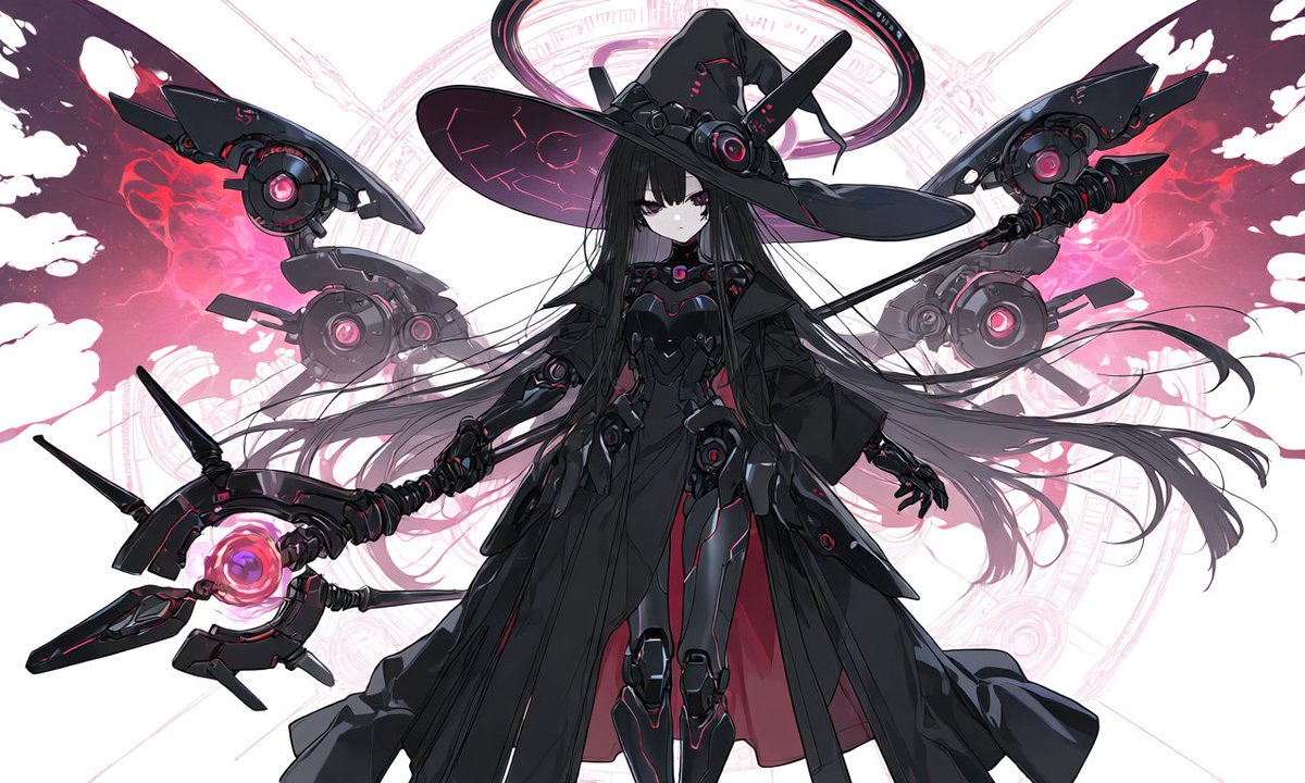 Latpulldown0204's tweet photo. 伸びはしなかったけど個人的に気に入ってる『魔女たちは今日も街を守る』から。敵画像とかいい感じにかっこいいのができたと思ってる

#AIイラスト https://t.co/vMM0VNokU7