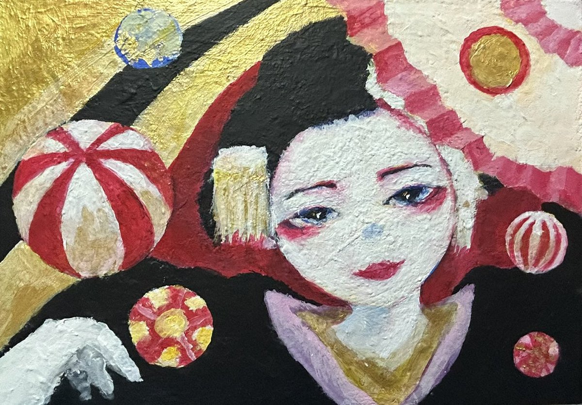 panik0229's tweet photo. 「Maiko」
#painter #acrylicpainting #watercolorpainting #maiko  #JapaneseTraditionalArt https://t.co/bsNyPzQmXY