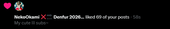 Submit2Wolfie's tweet photo. Someone seems addicted to me

🤭🤭🤭 https://t.co/eQ33PMXWEO