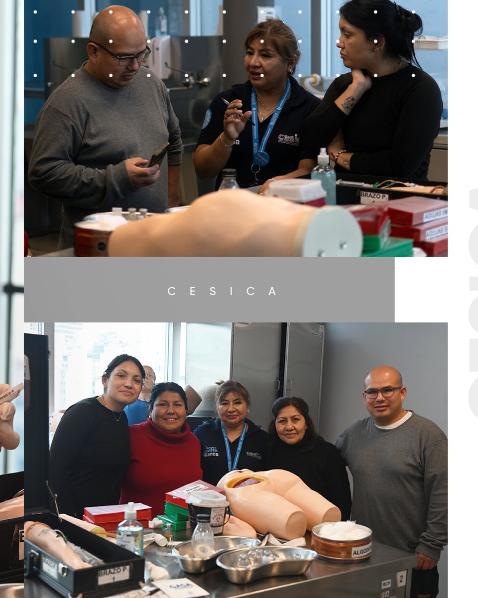 AtsaBsAs's tweet photo. 💉 Taller de Administración de Medicamentos | MiTMi CESICA
Una capacitación práctica donde lxs participantes fortalecen sus habilidades en la administración segura de medicamentos por distintas vías, utilizando simuladores y abordando técnicas aplicables a pacientes adultos y pediátricos.

💙 ¿Querés seguir capacitándote? Conocé todas las propuestas del Centro de Simulación Clínica (CESICA) e inscribite en 👉 https://t.co/EBVi4wKSgO