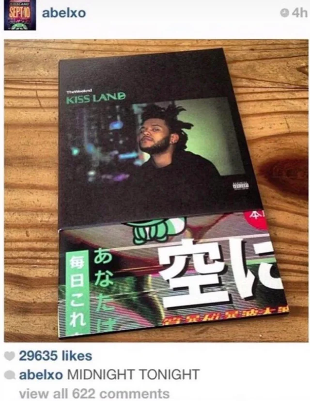 tr2thxo's tweet photo. Thirteen years ago today, The Weeknd released his first full-length album, "Kiss Land. https://t.co/fTZlhTPmNN