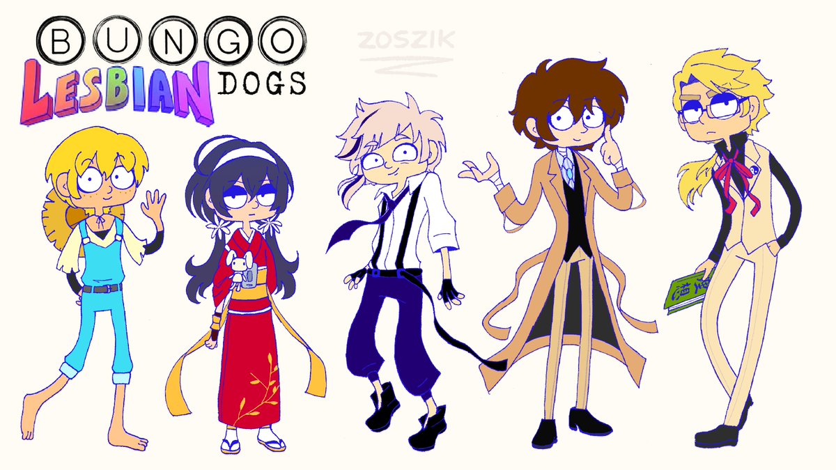 7oszik's tweet photo. Lesbian Detective Agency (1/2) #bsd https://t.co/f5km54eqrV