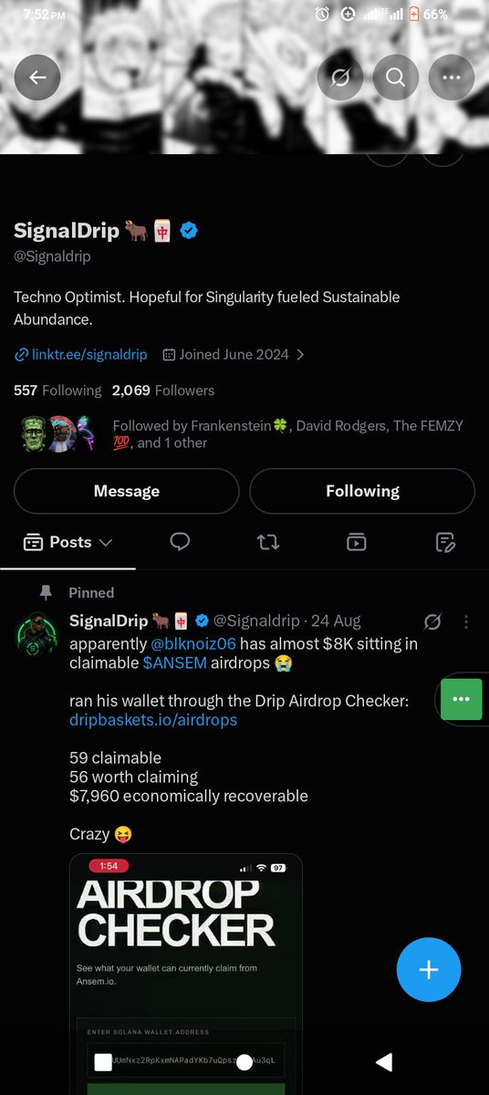 praise7j35's tweet photo. @Signaldrip Done legend https://t.co/3xjZCHjks2