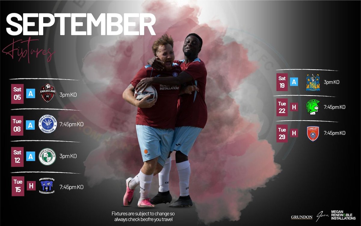 berkscountyfc's tweet photo. September is upon us ⚔️ https://t.co/MMRm8aMZBI