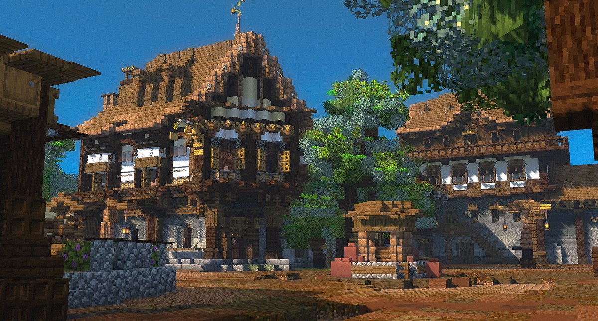 000pierrot's tweet photo. It’s turning out just as I imagined. I’ve finished half of the building’s interior. I’ll show you more of it in detail in a video later.

#Minecraft #Minecraftbuilds #minecraft建築コミュ #マインクラフト https://t.co/iriA6pw62P