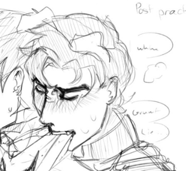 PRIMETlME69's tweet photo. Superboy prime doodle... not primehood but a different prime ship but lord does he still want that cookie bad https://t.co/h4Z39Hs3iP