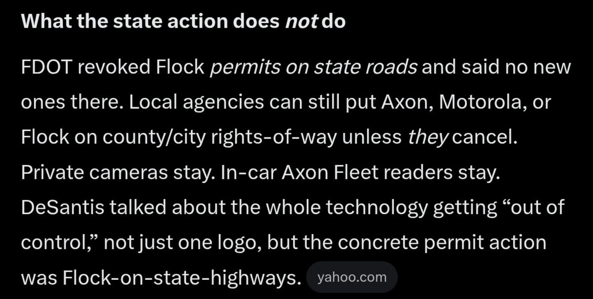 Porkchop__2007's tweet photo. @EricLDaugh That was flock. What about Axon, Motorola solutions, Leonardo, etc..... https://t.co/pcCCx8ixEl