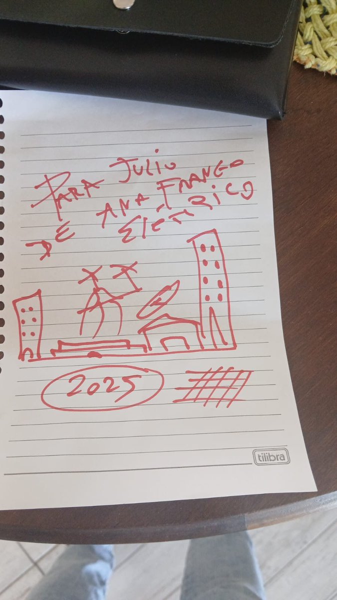tool01101's tweet photo. Ano passado recebi um autógrafo da ana frango elétrico mas perdi o contato da galera que tava com ele, só tenho esse registro agr :(( https://t.co/osmqH1uGeg
