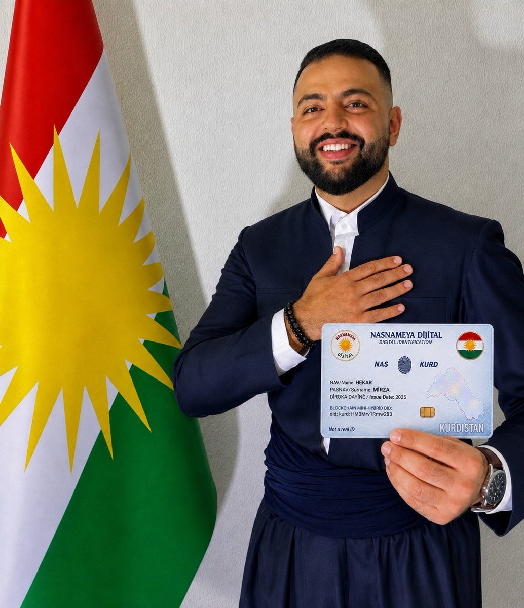 rojtevkurdi's tweet photo. Serdema dîjîtalê de em dibin xwedî nasnameya xwe!
Serkeftin ji bo birêz @iAmHaks 💐

https://t.co/ejrp3Z3Gzu

#Kurdistan #digitalID #Kurdî #kurdish #nasname #nasKURD https://t.co/8XXcp6VLCn