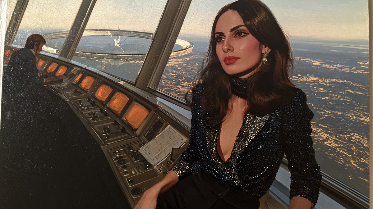 JoeFinberg's tweet photo. As @theellehaney  calls this one 'That one with the boobies and the earrings' 

-- Have you any idea how little that narrows it down? https://t.co/sFakmDSHbc