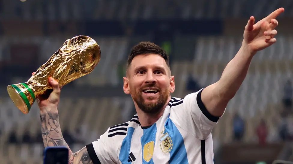 nbsalways's tweet photo. Lionel Messi has announced his retirement from international football with the Argentina national team

The people's  Greatest of all time announced his retirement, saying it was a decision that "hurt" him but "the time has come".

#NBSUpdates #NBSAlways https://t.co/v7ycJ92A7p