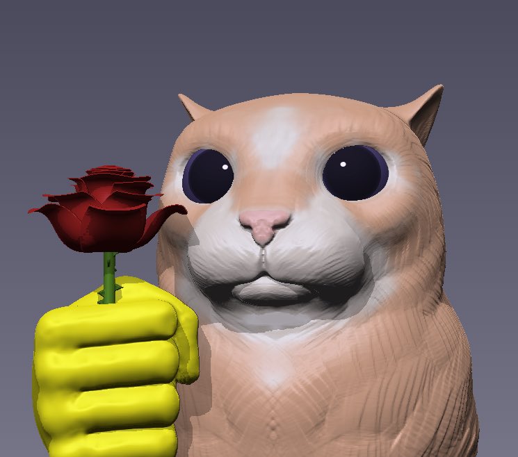 TenkoArts's tweet photo. made a new cat today 🌹😺 https://t.co/7vdpx2yk9x