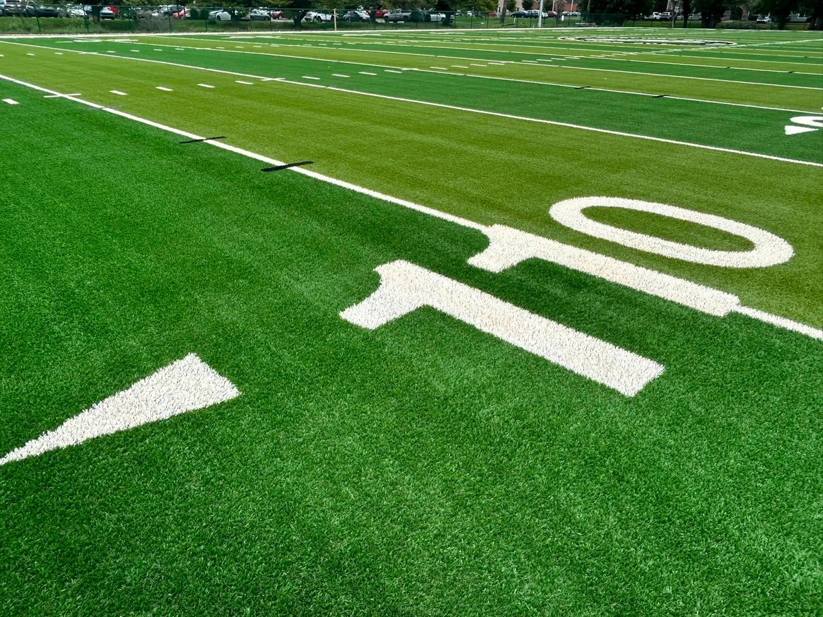 FieldTurf's tweet photo. For the first time since its inception in 1923, the @ohiou Marching 110 has its own dedicated practice field! 🥁 We’re proud that @FieldTurf was trusted to provide the #artificialturf for Hurley Field, a historic facility befitting the 'Most Exciting Band in the Land'🎺 

The Marching 110 was also recently voted as the nation’s Best College Marching Band in the 2026 USA TODAY Sports Readers’ Choice Awards 🏆 Huge congratulations to the band as its members prepare for the season ahead and start a new chapter in its rich history!

Read more: https://t.co/ZwiAfxHqar

#ChangeTheGame #OhioUniversity #Marching110 #MarchingBand #SyntheticTurf #SportsConstruction