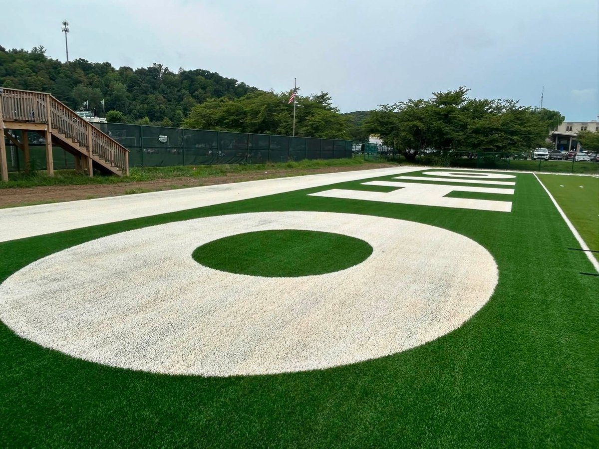 FieldTurf's tweet photo. For the first time since its inception in 1923, the @ohiou Marching 110 has its own dedicated practice field! 🥁 We’re proud that @FieldTurf was trusted to provide the #artificialturf for Hurley Field, a historic facility befitting the 'Most Exciting Band in the Land'🎺 

The Marching 110 was also recently voted as the nation’s Best College Marching Band in the 2026 USA TODAY Sports Readers’ Choice Awards 🏆 Huge congratulations to the band as its members prepare for the season ahead and start a new chapter in its rich history!

Read more: https://t.co/ZwiAfxHqar

#ChangeTheGame #OhioUniversity #Marching110 #MarchingBand #SyntheticTurf #SportsConstruction