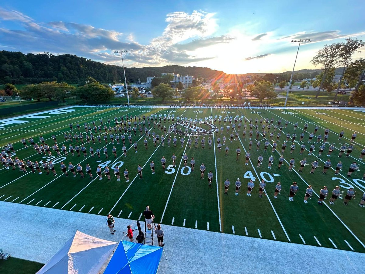 FieldTurf's tweet photo. For the first time since its inception in 1923, the @ohiou Marching 110 has its own dedicated practice field! 🥁 We’re proud that @FieldTurf was trusted to provide the #artificialturf for Hurley Field, a historic facility befitting the 'Most Exciting Band in the Land'🎺 

The Marching 110 was also recently voted as the nation’s Best College Marching Band in the 2026 USA TODAY Sports Readers’ Choice Awards 🏆 Huge congratulations to the band as its members prepare for the season ahead and start a new chapter in its rich history!

Read more: https://t.co/ZwiAfxHqar

#ChangeTheGame #OhioUniversity #Marching110 #MarchingBand #SyntheticTurf #SportsConstruction