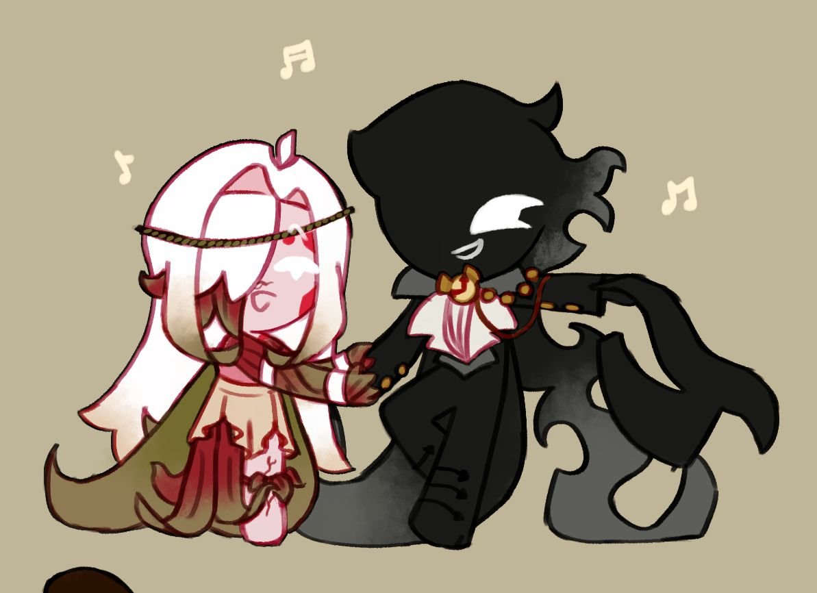 luciddsleep's tweet photo. Cookie went so hard that I finally started working on one of my wip ocs again just to ship her w him
What can I say he pulls everyone, both canon and non canon

#cookierunkingdom #crkart #timeshadowcookie #ocxcanon https://t.co/Z0URuMCp2O
