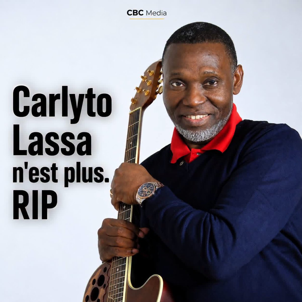 centralbuzzCBC's tweet photo. ⚫️ 𝐏𝐀𝐆𝐄 𝐍𝐎𝐈𝐑𝐄 🕊️

Le pasteur et artiste congolais 𝐂𝐚𝐫𝐥𝐲𝐭𝐨 𝐋𝐚𝐬𝐬𝐚 est décédé ce 31 août, à Cincinnati, aux États-Unis 🇺🇸, à l’âge de 65 ans, alors qu’il participait à une campagne d’évangélisation.

𝐑𝐞𝐩𝐨𝐬 𝐞́𝐭𝐞𝐫𝐧𝐞𝐥 🕊️🙏🏾

#𝐂𝐁𝐂𝐌𝐞𝐝𝐢𝐚 https://t.co/9YVXIBv9aI