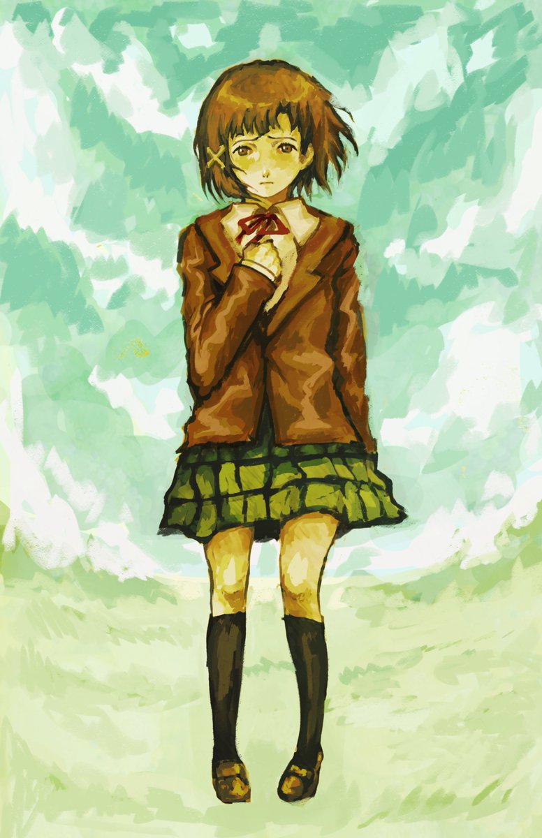 Ashaletka's tweet photo. Redraw some old Lain art from last year
#SerialExperimentsLain https://t.co/tisjvUQTe3