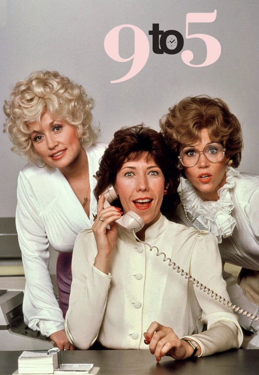 LifeIsAFilmFest's tweet photo. Netflix, Prime Video, and Hulu all added NINE TO FIVE since Dolly Parton’s passing last week. https://t.co/xb68rEVZNf