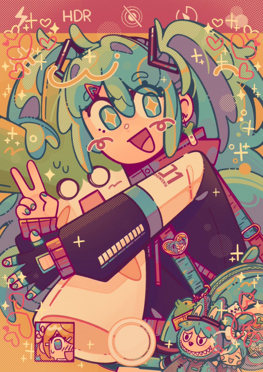 Laujita_'s tweet photo. 🌸Sakura Miku joins my collection of Mikus hugging creatures🌸 https://t.co/7fgd4IL462