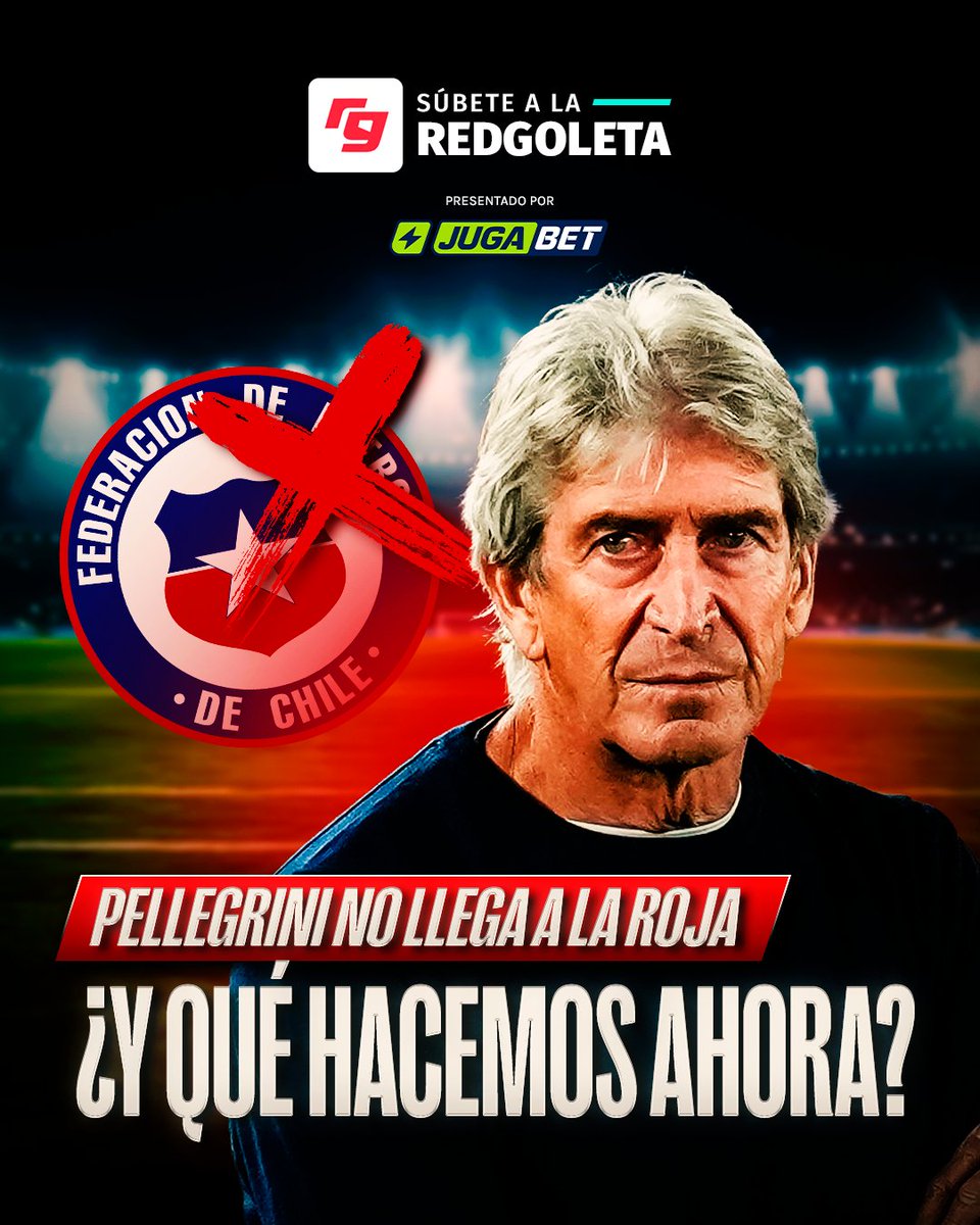 redgol's tweet photo. ¿Y AHORA QUÉ HACEMOS? Pellegrini otra vez rechaza a la Roja y Chile sigue sin DT 🇨🇱 

Mira el nuevo capítulo de la Regoleta aquí https://t.co/d7K6Sr37zQ https://t.co/mcezbYlaJa