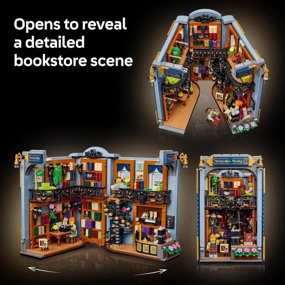 FunkoPOPsNews's tweet photo. First look! New LEGO Icons Bookshop Booknook ~

#LEGO #Bookshop #Books #Booknook #FunkoPOPNews https://t.co/HzNj3G5eZP