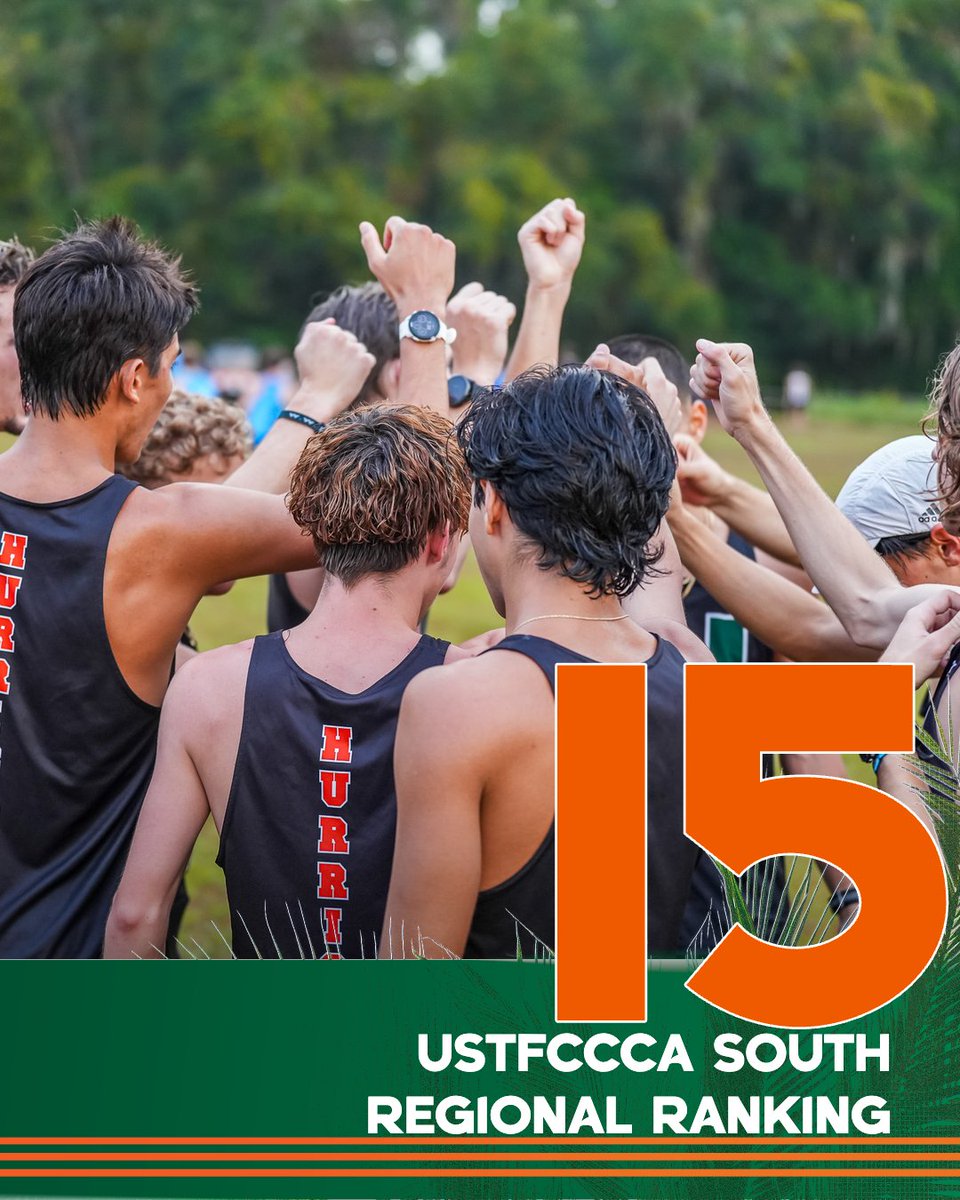 CanesTrack's tweet photo. Congratulations to our men's cross country team on ranking 15th in the USTFCCCA Preseason Poll! https://t.co/brfzYfR8ZZ