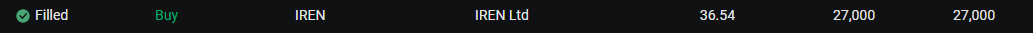 j2kithforever's tweet photo. Everyone is bearish on $IREN  and $RKLB, which makes me even more bullish.

The turning point is coming.

After holding off on $IREN for a few months, I just bought some more shares.

I just added another $1,000,000 to my $IREN position, which gives me great confidence that it will rise to $45-55 or even higher.
Below are my purchase and profit screenshots. Feel free to comment and share. Please follow me and turn on notifications so you don't miss any messages.