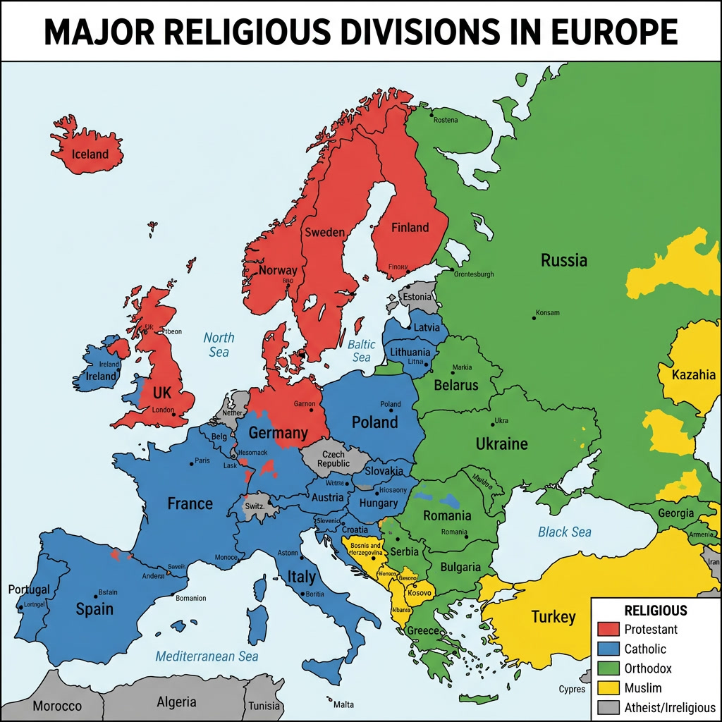 GeneratedAtlas's tweet photo. Europe's Religious Divisions According Google's Nano Banana 2 AI

What do you think?

More AI attempts: https://t.co/5hnKYp7q4P https://t.co/Tc9iyBYY9x