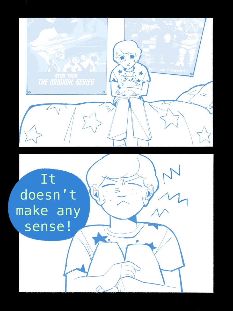 valintinesbear's tweet photo. It only took a million years but here’s another Rick and Morty comic 

Tw for self harm !!

1/2 https://t.co/eYk66NUeFN