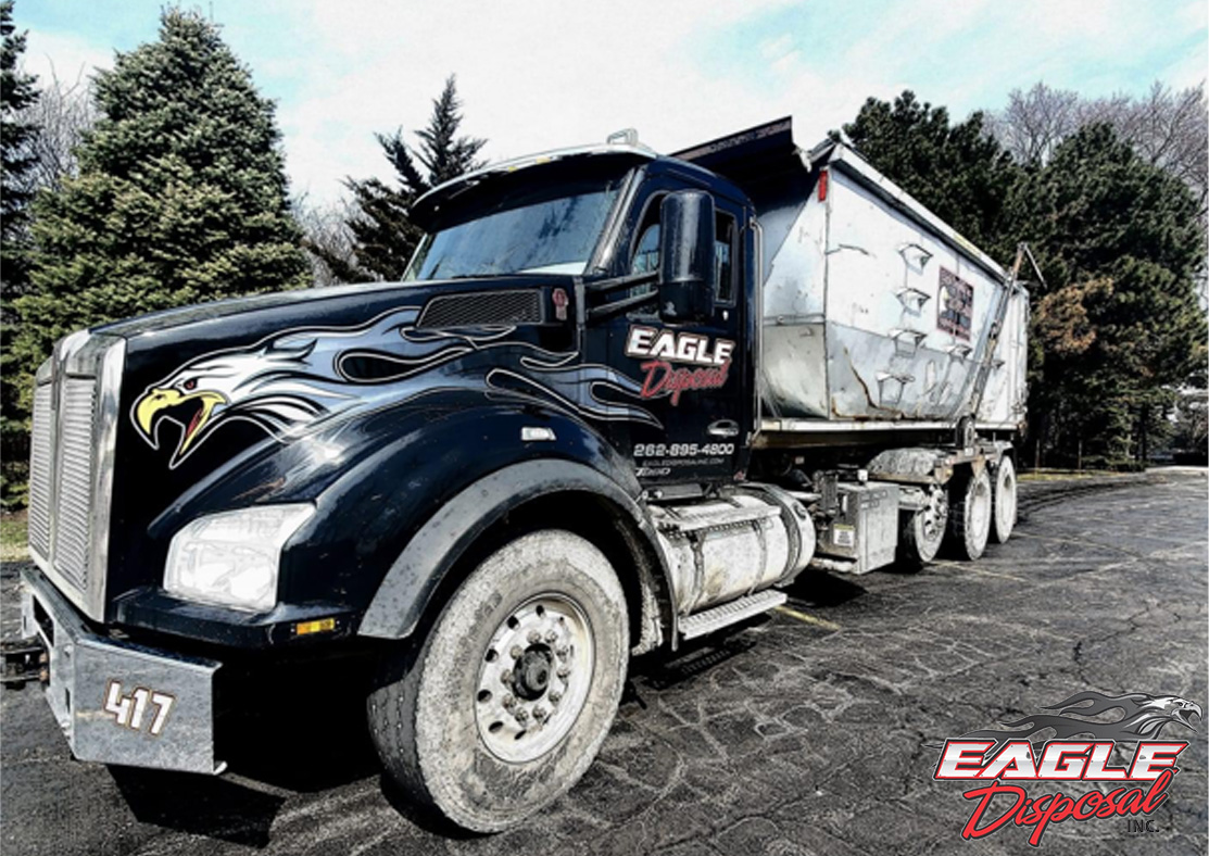 eagledisposal's tweet photo. Rain is a common concern when using a dumpster. If you are working through a cleanout, remodel, or construction cleanup, you may wonder whether rain will damage the container or create problems with the materials. Visit our blog for some insights: https://t.co/Ez0hwFN8jO https://t.co/jDB6SeCibG