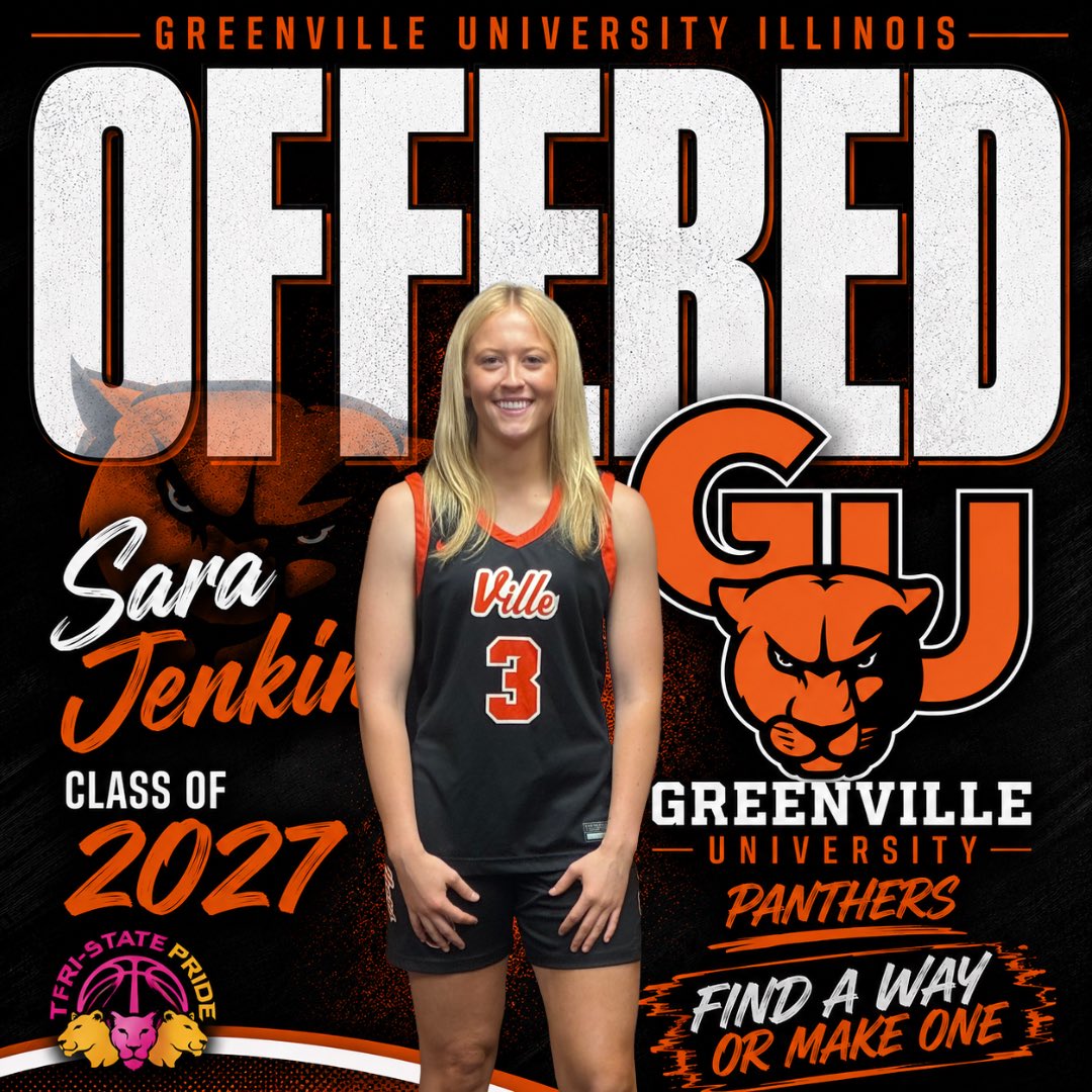 tristpridebball's tweet photo. 🚨 OFFER ALERT! 🚨

Congratulations to @sarajenkins2027 of Morgan County HS on receiving an offer from @guwbball 

#TriStatePride #OfferAlert #Recruiting #ClassOf2027 #GreenvilleUniversity https://t.co/PsoA53h50B