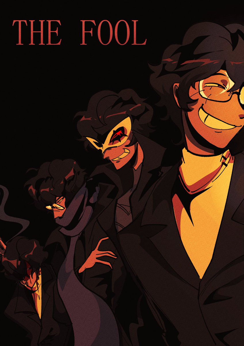 Fishquill's tweet photo. The Fool - Persona 5 🃏 https://t.co/LgAIwpZMri