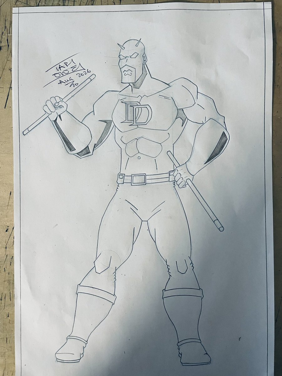 tariowei93's tweet photo. Daredevil #manwithoutfear #superheroes #marvelcomics #tariowei #tarioweiart https://t.co/2gQ7K51Wdd