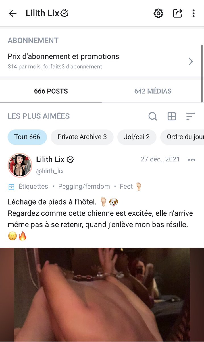lilith_lix's tweet photo. 666 posts 😈🔥

https://t.co/mHPEVK1MEE https://t.co/9w1J7Qzprc
