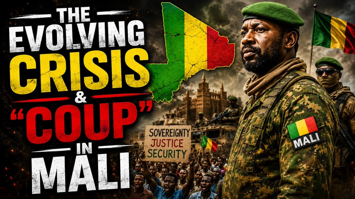 CACD_'s tweet photo. 🎙️ EP 129: The Crisis in Mali 🇲🇱 

Why have former enemies—JNIM and Tuareg separatists—joined forces?Dr. Alessio Iocchi explains the historic April 25th attack and their new push for political power.

🎧 Listen: https://t.co/fffW8aUL0a https://t.co/82yvv1s5uy