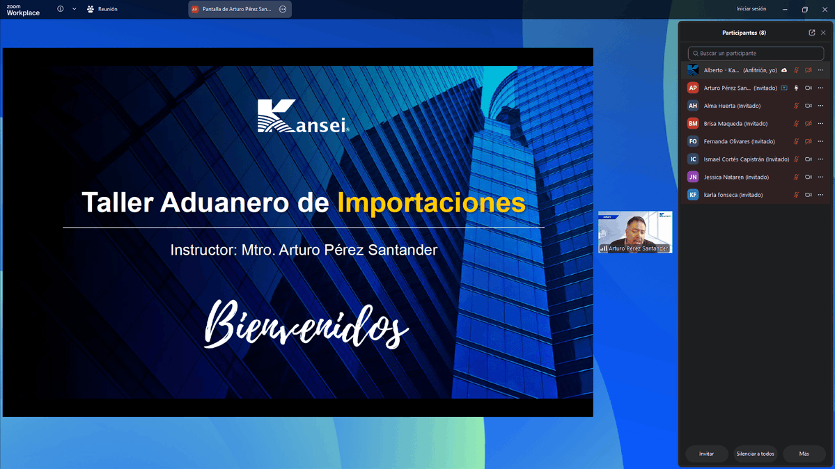 kanseisc's tweet photo. 📦🌎 Del 25 al 28 de agosto impartimos nuestro “Taller Aduanero de Importaciones”, fortaleciendo conocimientos y herramientas para una gestión más eficiente de las operaciones de comercio exterior.

Gracias a todos los participantes por su confianza.

#ComercioExterior https://t.co/mgNnxyhycC