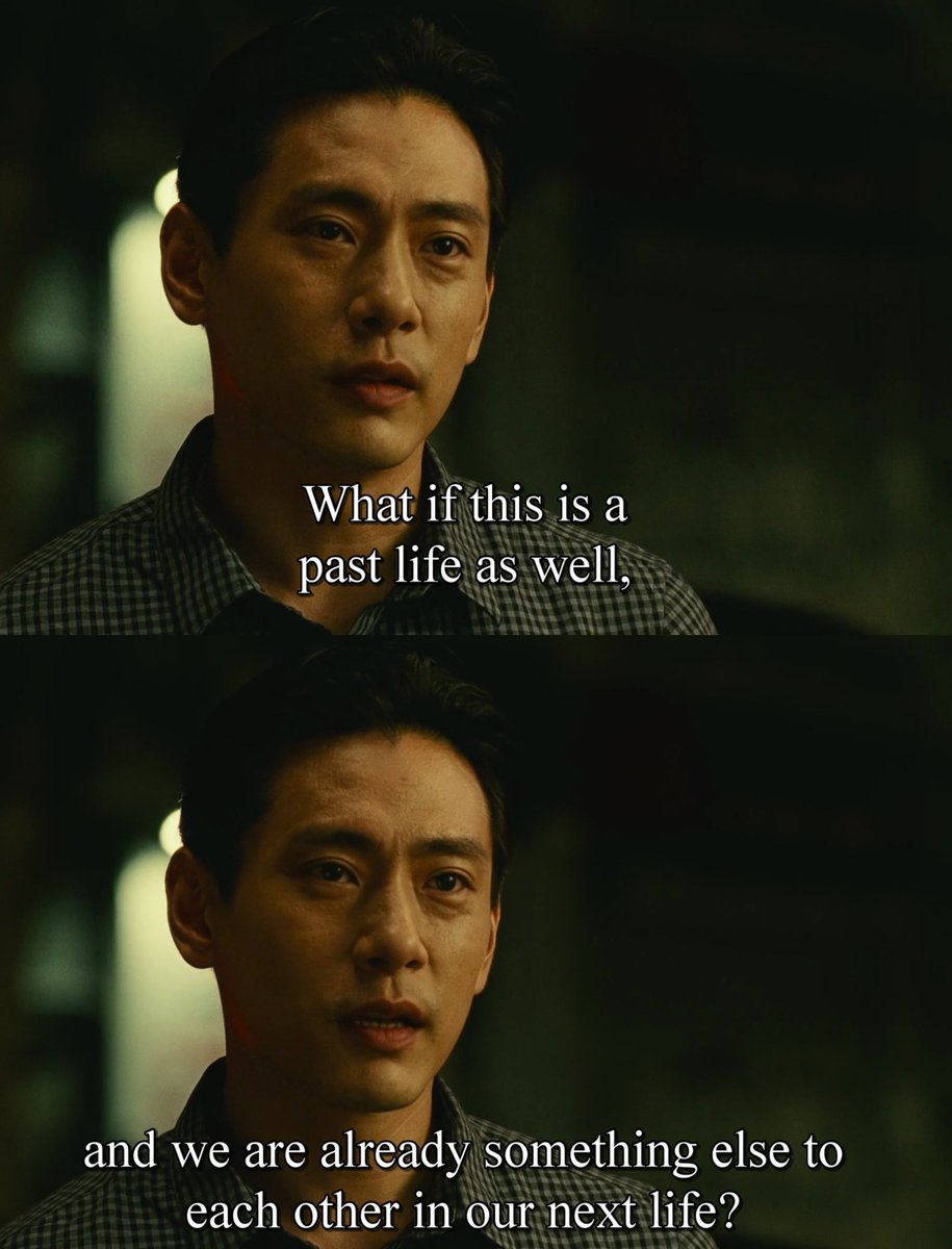 taesdawn26's tweet photo. these two scenes from past lives will never not break me https://t.co/PyZB6aAtWS