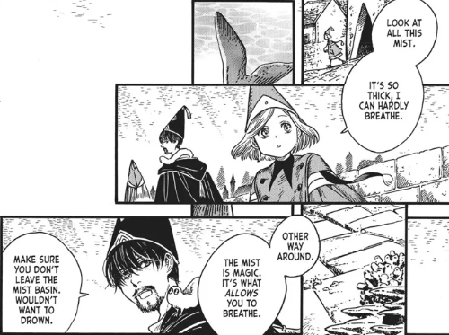 LunaAmatista's tweet photo. #whaspoilers Isn't it quite interesting retrospectively that this is the very first thing Olruggio tells Coco on her first visit to the Great Hall https://t.co/cOJAos4dvu