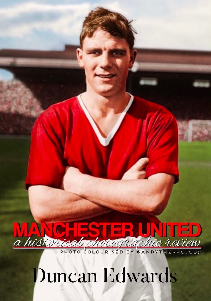 paulenglish1961's tweet photo. 31st August 1957, United beat Manchester City 4-1 in a first division fixture at Old Trafford. Duncan Edwards, Johnny Berry, Dennis Viollet and Tommy Taylor were all on target for United in front of 63,347 fans. #MUFC #UTFR #GGMU #ManchesterUnited #ManUnited #ManUtd https://t.co/b0tZpx08su