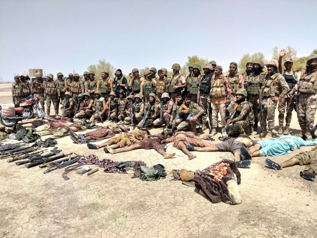 BREAKING: Major Counter-Terrorism Success in Balochistan - 12 BLA Terrorists Neutralized