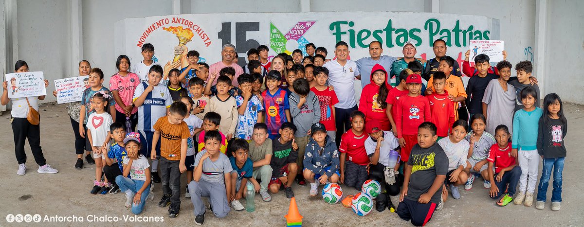 AntorchaOficial's tweet photo. #AntorchaEsDeporte 🚩🔥 El deporte colectivo demuestra, con hechos en la realidad, que la organización y la cooperación permiten llegar más lejos. No elimina las diferencias entre las personas, pero enseña a unir sus capacidades y esfuerzos para alcanzar una misma meta. https://t.co/vAyYGHgfll