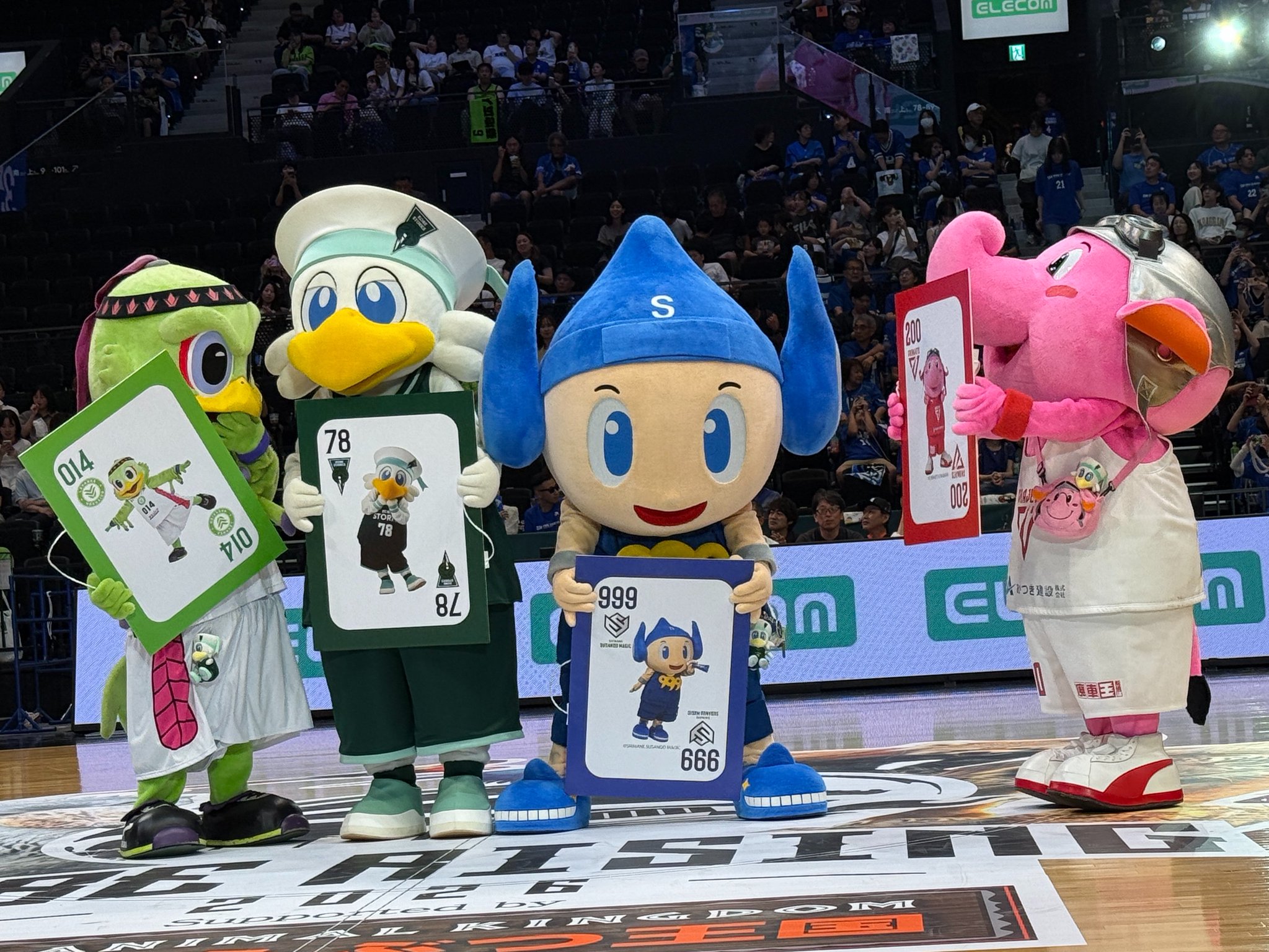 【限定品】特大‼︎ジャンボジャンボくん➕初期ユニジャンボくん　千葉ジェッツ 公式】ジャンボくん(千葉ジェッツ) on X: 