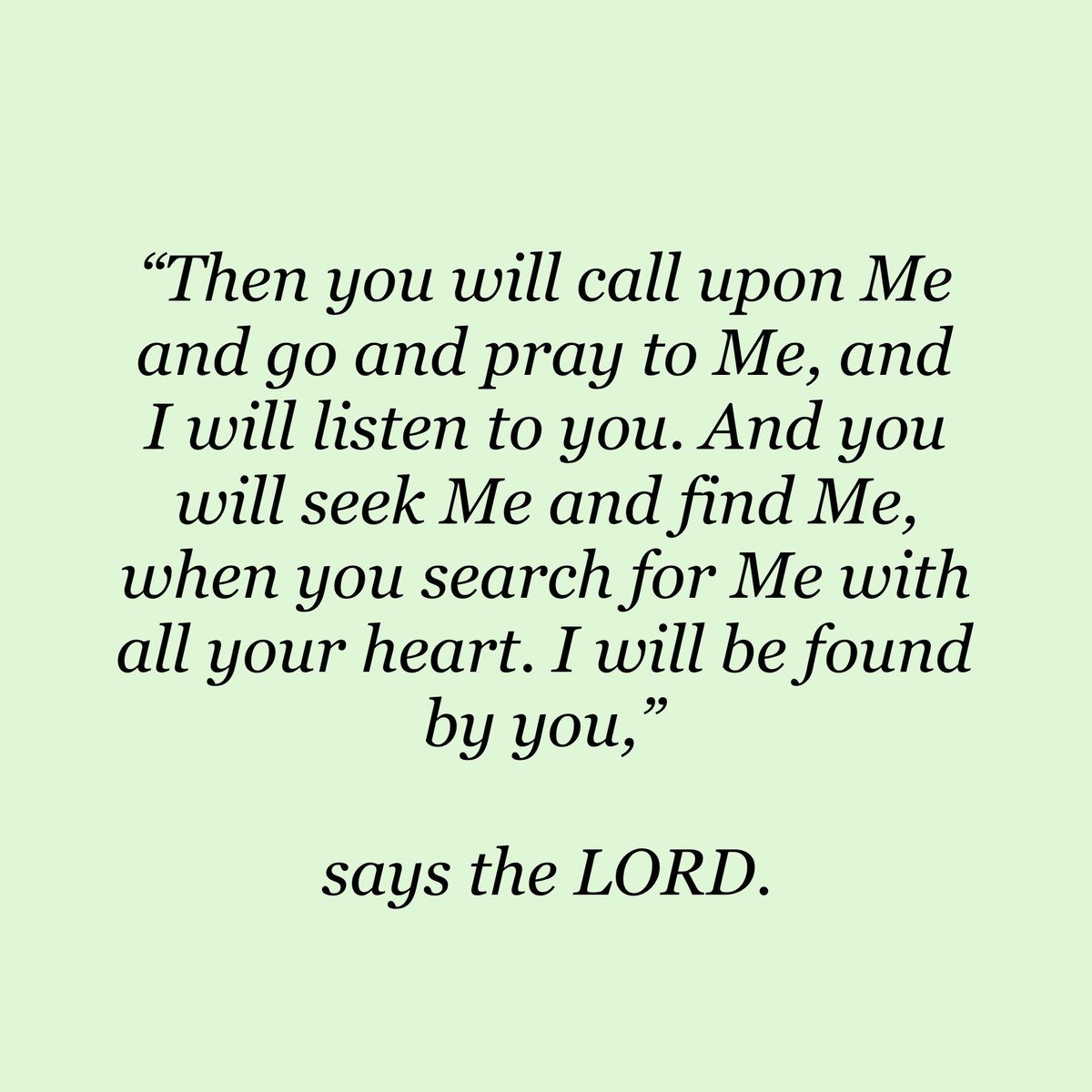 HisMessenger's tweet photo. Jeremiah 29:13-14 NKJV https://t.co/rTBJO4WOmw