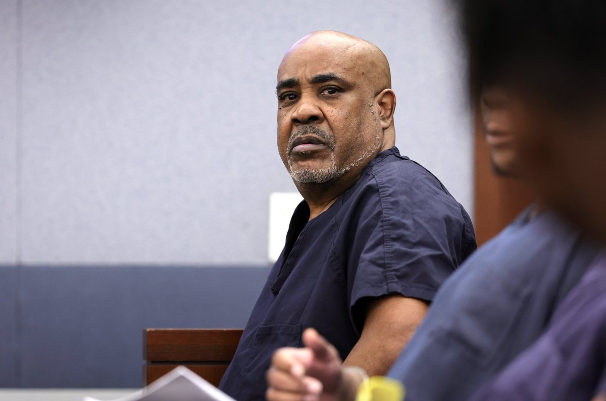 Complex's tweet photo. Nearly 30 years after Tupac Shakur was killed in Las Vegas, Duane “Keffe D” Davis has been found guilty of first-degree murder.

📸:GETTY https://t.co/W7rUWnnGoA