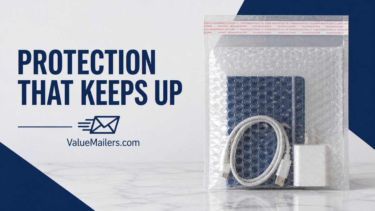 ValueMailers's tweet photo. Protection That Keeps Up
Clear 8 × 11.5 self-seal bubble pouches add 3/16-inch cushioning and a fast adhesive closure for small orders.
Guide: https://t.co/Xftg9Wg1EI
Product: https://t.co/XTQRgIwbRY
See Product Details
#ValueMailers #BubblePouches #ShippingSupplies #Ecommerce https://t.co/1wwAWg95rJ