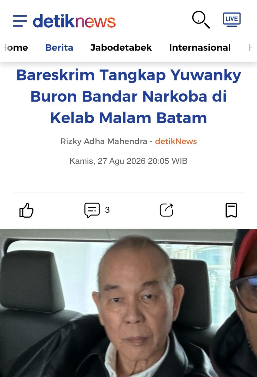 Heraloebss's tweet photo. Mendadak diMutasi dari jabatannya saat sedang menangani kasus peredaran Narkoboy yang menyeret jaringan THM Planet Batam.

Mutasi seperti ini lumrah dan wajarkah?.

Before                                  After https://t.co/rnoh7La0gK
